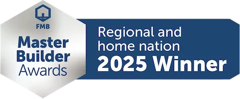 federation of master builder awards 2025 logo